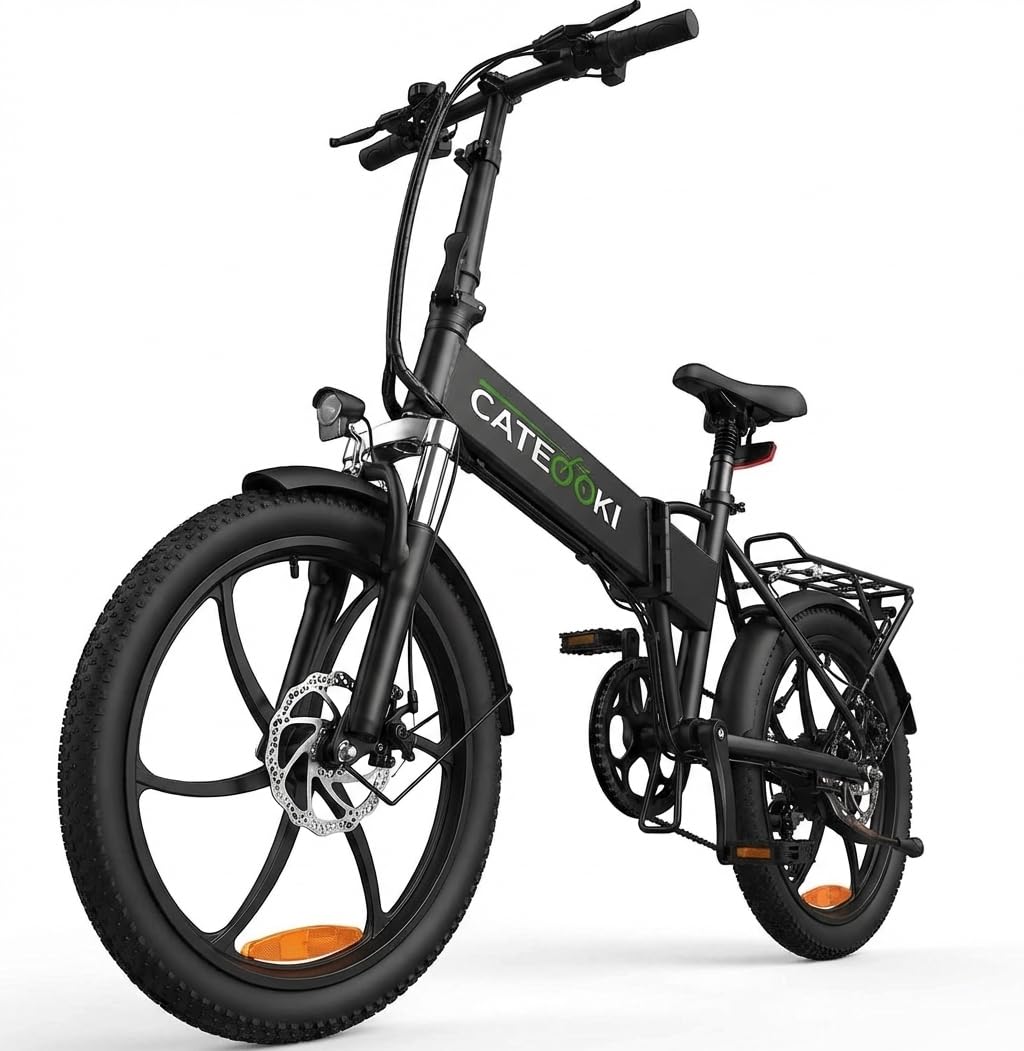 [引き取り限定] 折りたたみ 電動アシスト自転車　CATEOOKI 自転車本体